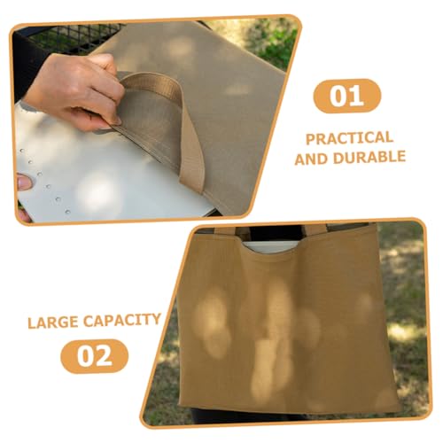 PRETYZOOM Women Oxford Cloth Shopping Bag Single Shoulder Handbag Travel Duffle Bag Versatile Portable Storage Stylish for Daily Use3