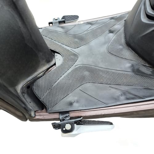 Image of Activa Front Footrest for Riders | Fits Honda Activa 1G to 5G | Heavy Duty Metal with Anti-Slip Rubber | Easy Installation