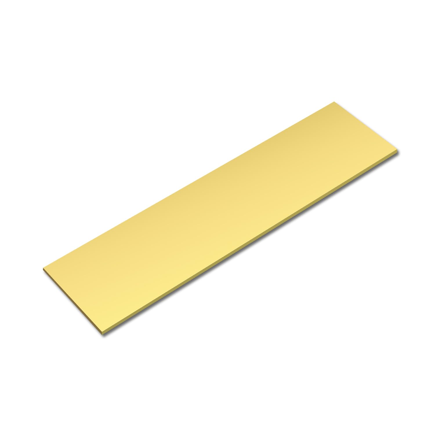 Lámina de latón 5x75x200 mm, latón plano puro al 99,9%, 1 pieza de placa de latón para manualidades, modelismo, tiras metálicas, industria