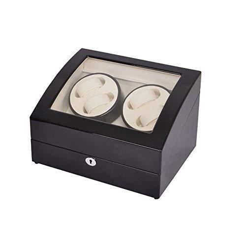 Reloj winder de rotación automática para mantener la hora en cuatro piezas