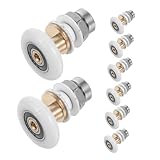 Operitacx 8 Stück Duschtürräder Ersatzrollen Für Wohnmobil Duschtüren...