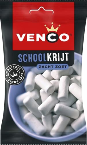Venco Schoolkrijt Soft Sweet Licorice 'Chalk' 120g Bag (Pack of 2)