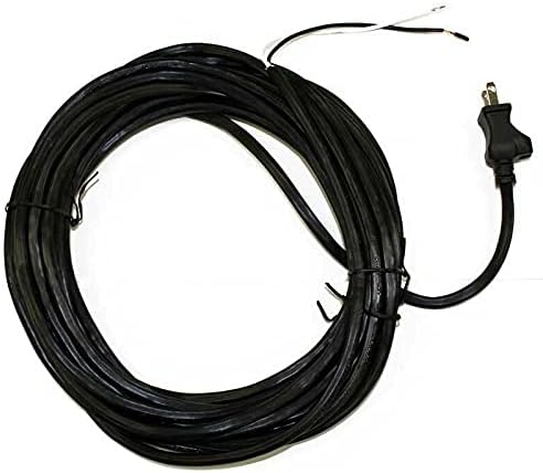 Replacement Part New Vacuum Cleaner Power Cord XL XL2 Upright 30' 2 Wire Black #58-5807-61 for Oreck