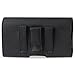 Black Horizontal Leather Pouch Carrying Case Holster with Belt Clip and Loops for Samsung Galaxy S3 Cell Phone