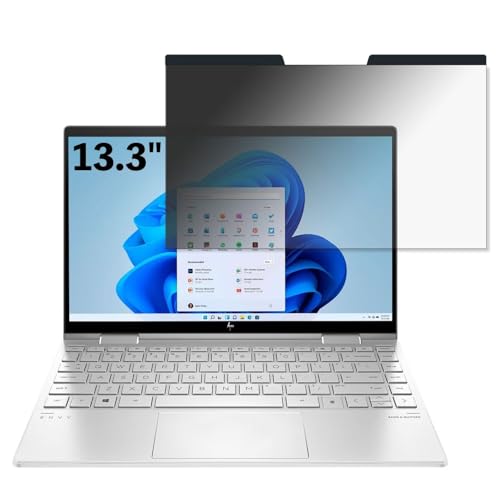 HP ENVY x360 13 13.3�C���` 16:9 �Ή� �}�O�l�b�g�� �`�����h�~�t�B���� �v���C�o�V�[�t�B���^�[ �u���[���C�g�J�b�g ���˖h�~ PC �p�\�R�� �m�[�g�u�b�N �̂������h�~ ��ʕی� �ی�V�[�g ���E�ȒP ���ʎg�p