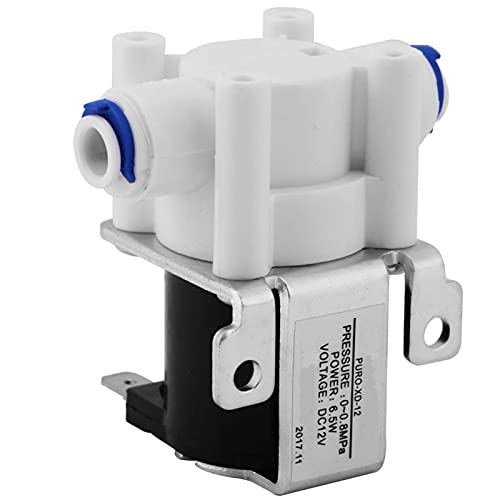 DC 12V 1/4-Zoll-Wasserventil Elektrisches Magnetventil aus Kupfer und Kunststoff Magnetisches Wasserventil für Wasseraufbereiter DC 12V 1/4-Zoll-Wasserventil Elektrisches Magnetventil aus Kupfer und Kunststoff Magnetisches Wasserventil für Wasseraufbereiter