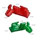 HERCOO Tailgate Handle Rod Clip Tail Gate Assembly Door Lock Retainer Clips Compatible with 1999-2007 Chevy Silverado GMC Sierra for 88981030 88981031