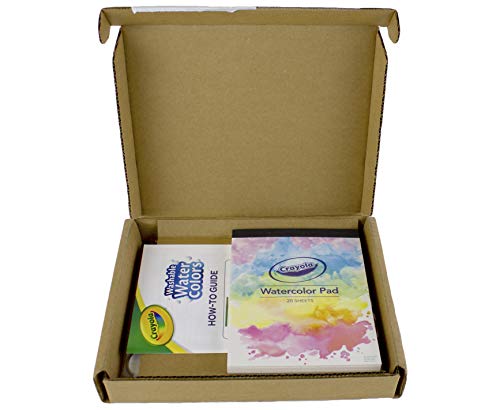 Crayola Deluxe Watercolor Kit (60+ Pcs), Watercolor Paint Set For Kids & Adults, Includes Paint Brush, Watercolor Pad, & How To Guide #TOP1