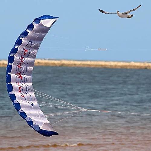 Hotaden DUAL LINE Große Stunt-Drachen im Freien Große Stunt-Fallschirm-Drachen mit 2 Griff 30m-Linie - Image 3