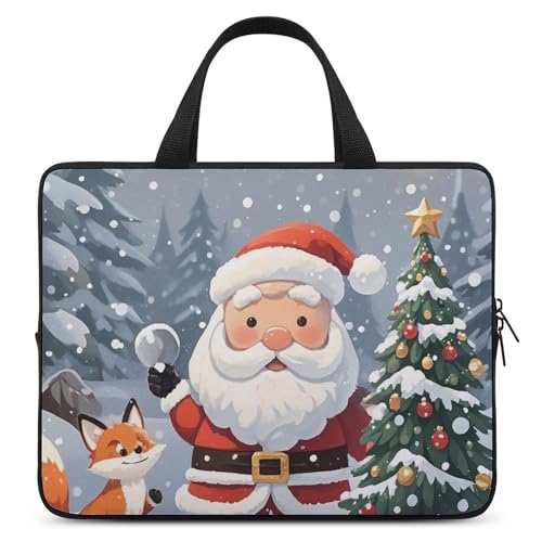 Housse tablette magique motif Noël contre les rayures sur ordinateur portable