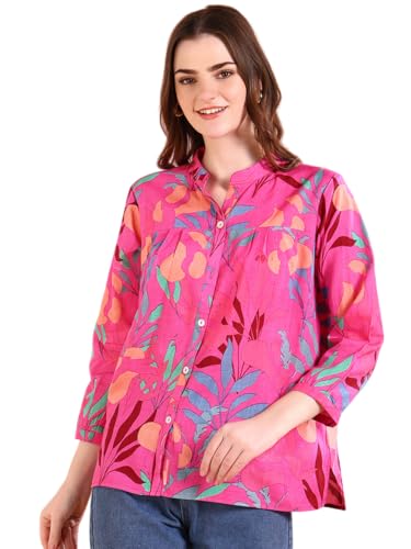 Image of Maaesa Tie-Dye Crepe Loose Fit Shirt