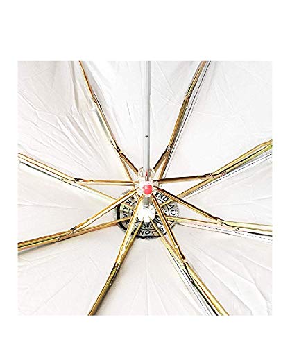 Image of Mohendra Dutt & Sons 3 Fold (King) Polyster Hi-Class Black Umbrella