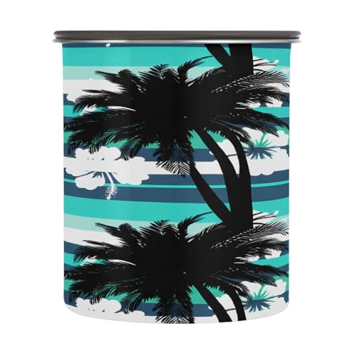 Envase Hermético para Café de Acero Inoxidable 500ml miniatura 2