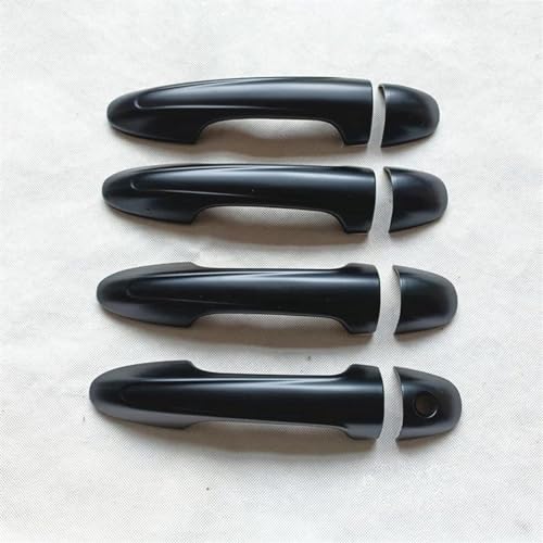 Manijas de puerta exterior con protector de cuenco para Toyota Fortuner e Hilux Revo 16-23