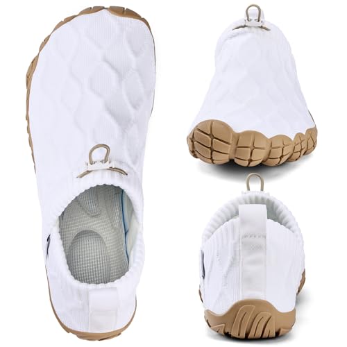 Image of WateLves Barefoot Water Shoes Women Men Minimalist Comfortable Walking Shoes Beach Outdoor Running Sneakers