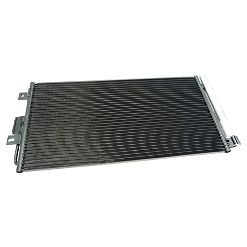 Image of TRQ A /C Condenser and Receiver Drier Assembly Compatible with 2012-19 Fiat 500