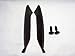COWLENDS CE-2 - Wiper Cowling Rubber End Pieces for Ford F-150 / Lincoln Mark LT - Driver and Passenger Side; Includes Retaining pins