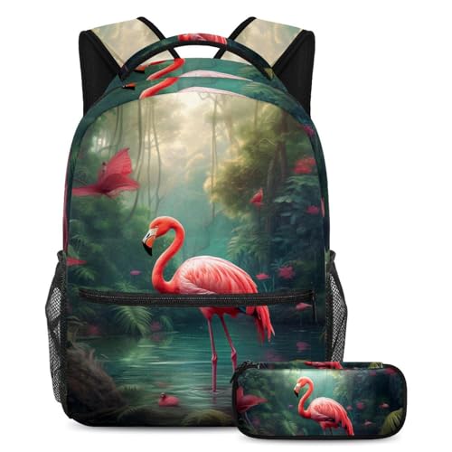 Sac à dos avec trousse à crayons ensemble de cartables garçons filles esthétique