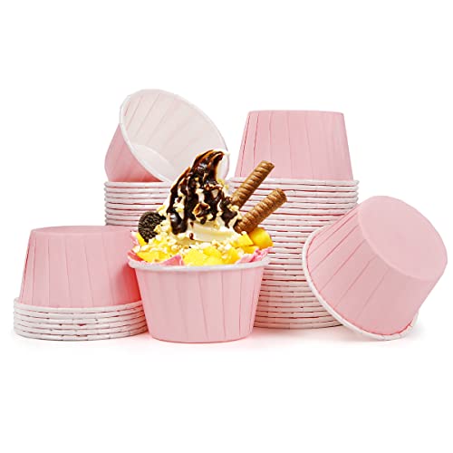 Spesh Lot de 50 Moule Muffins Papier Caissettes Cupcake Moule à Cupcake Mini Moules Muffin Jetable...