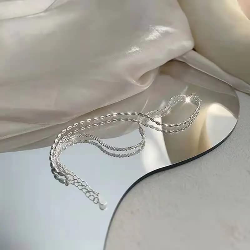 Bracelet à double couche pour femmes, l'accessoire idéal pour vos soirées