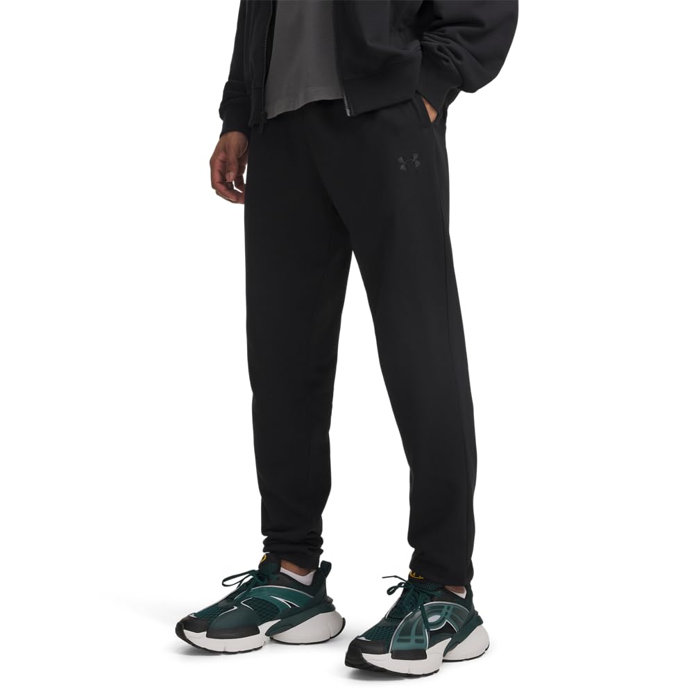 Under Armour Men's Rival Light Weight Joggers, (001) Black / / Black, XXL Tall