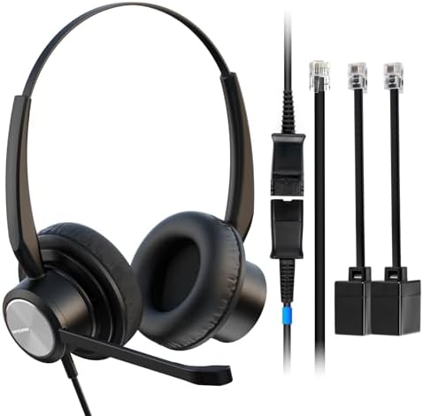 Avaya Vtech Wired Headset Headset For Landline Phone Wantek