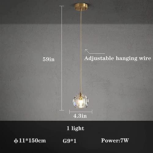 Chandelier MODIAL en or brossé, la suspension luxe postmoderne