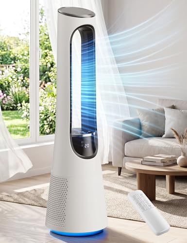 MEPTY Bladeless Fan with LED Light