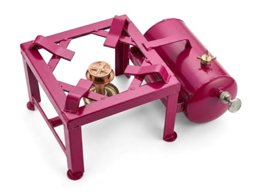 Image of 2 Litre Pump Kerosene Stove | Heavy-Duty Pressure Stove with Brass Burner | High Flame Output | Durable Metal Frame for Commercial, Outdoor & Bulk Cooking | Assorted colours
