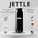 Jettle Electric Kettle - Travel Portable Heater for Coffee Tea Milk Soup - Stainless Steel Travel Water Boiler tea pot with Temperature Control - LED - Automatic Power Off - 450ml - Kitchen Appliance