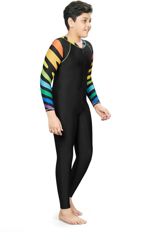 Image of ZIUM Boys 4 Way Lycra Swimsuit Cum Diving Suit