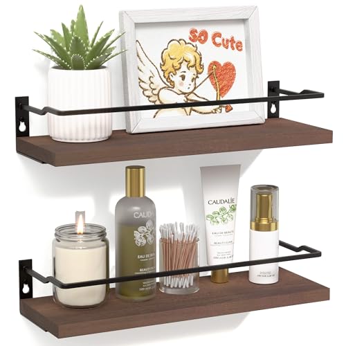 RICHER HOUSE Floating Bathroom Shelves, Small Wall Shelf for Bath...