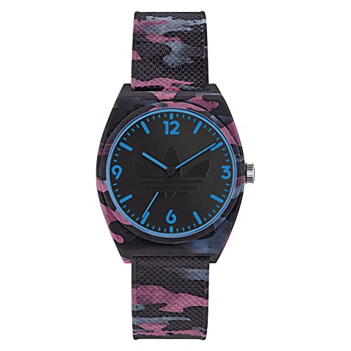 adidas Reloj Analógico para Unisex-Adultos de Cuarzo con Correa en Resina AOST22569
