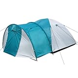 ATMUNGSAKTIV | Die richtige Belüftung, vor allem in der Nacht, ist für einen erholsamen Schlaf und unsere Gesundheit unverzichtbar. Daher verfügt unser Campingzelt über 2 große Eingänge und besteht aus atmungsaktivem Gewebe und Moskitonetzen.