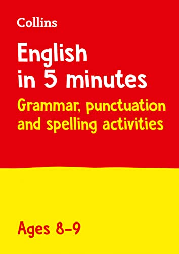 English In 5 Minutes A Day Age 8-9: Ideal For Use At Home