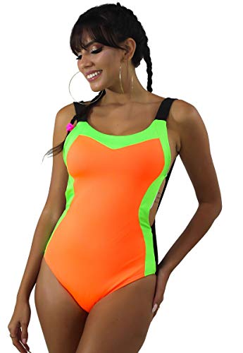 Maiô Body Neon Laranja