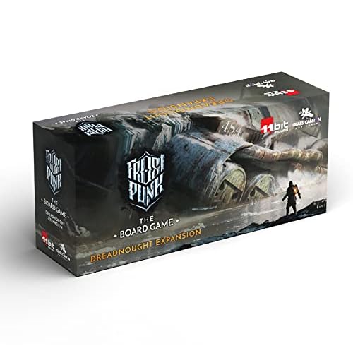 Glass Cannon Unplugged | Dreadnought Miniatur – Frostpunk: Das Brettspiel | Brettspiel | ab 16 Jahren | 1–4 Spieler | 120–150 Minuten Spieldauer, Mehrfarbig, 2. Erweiterungen (REBFROST05)