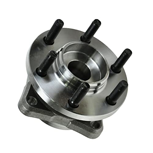 Image of TRQ 2 Piece Front Wheel Bearing & Hub Assembly Set Compatible with 1990-1996 Dodge Dakota 1992-2017 Viper 2013-2014 SRT