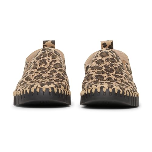 Image of Ilse Jacobsen HORNBAEK Women's Tulip Slip-On Flat | Elastic Side Panels | Lightweight Flexible Comfort.