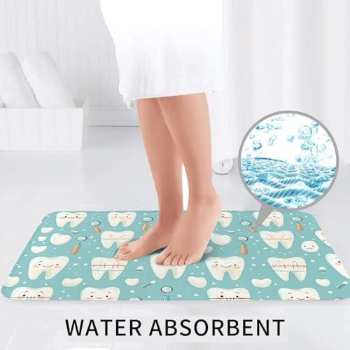 Tapis de salle de bain anti glissade contour WC en U doux et lavable - 6