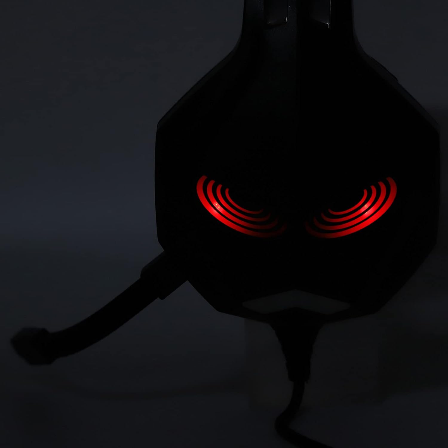 Wired Gaming Headphones Headset with Microphone, G319 Computer Headset Wired LED Luminous Gaming Headphone with Microphone for PS 4