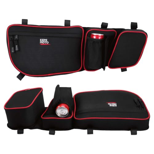 Image of KEMIMOTO X3 Door Storage Bags Front Door Compatible with Can-Am Maverick X3