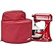 HOMEST Stand Mixer Dust Cover with Pockets Compatible with KitchenAid Bowl Lift 5-8 Quart, Empire Red (Patent Pending)