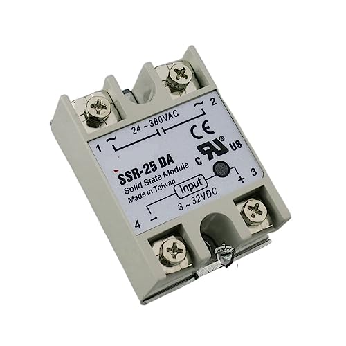 Relé SSR-25DA para el control preciso de temperatura en hornos y climatización