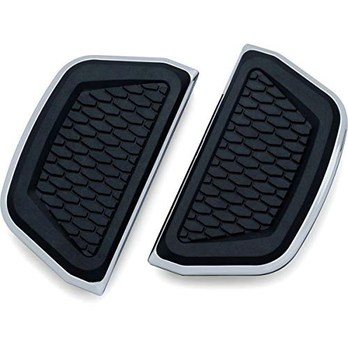Inserts de marchepied passager Hex Chrome Kuryakyn 5902 anti-glisse pour plateaux de moto