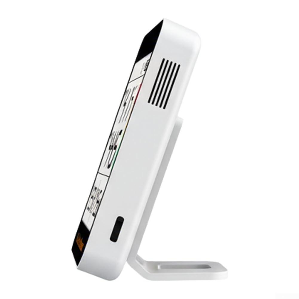 Luftqualitätsmesser Mit Digitalem Display Für Temperatur Und Feuchtigkeit, PM2.5 Sensor Mit Dreifarben-Anzeige, Smart & Energiesparmodus, Magnetische Rückseite Für Wohnzimmer Büro Kinderzimmer (S1UP)