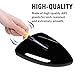 OWITAT Compatible with Volkswagen Jetta Left Driver Side Mirror Cap Cover 2019-2024, Glossy Black Door Rearview Mirror Cover Replacement Without Turn Signal Light for Jetta Replaces for 17A857537AGRU
