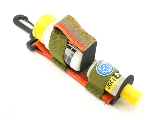 Loon Outdoors Combo Pack - Floatant and Desicant with a Kingfisher Combo Holder (Top Ride/Aquel - Brookie)