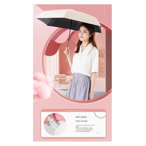 Pesfehhy Parasol kapsułowy do ochrony przed słońcem i promieniowaniem UV 60% zniżki mini ultralekki parasol