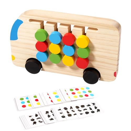 Generisch Juguetes surtidos de colores | Clasificación de colores y formas juguetes educativos | STEM Actividad educativa - Para 3 años en el aula en casa, guardería, viajes, cumpleaños, Navidad, sala